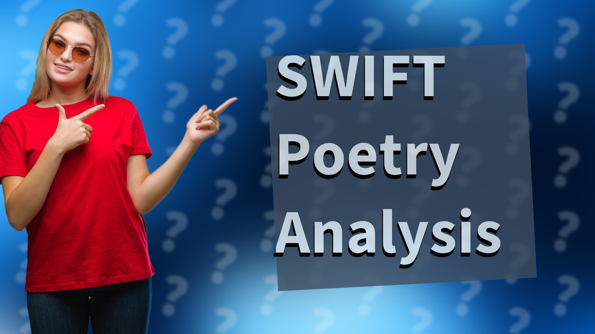SWIFT Poetry Analysis