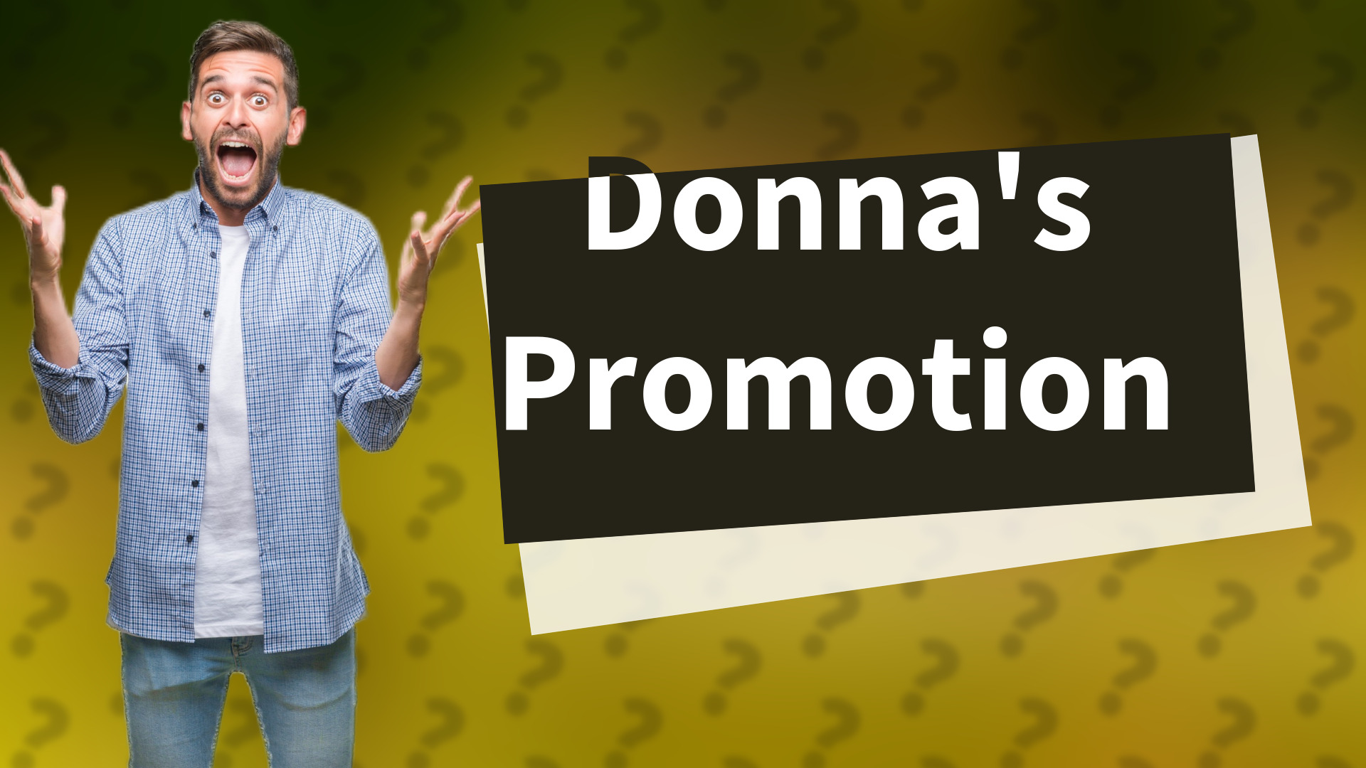 Donna's Promotion