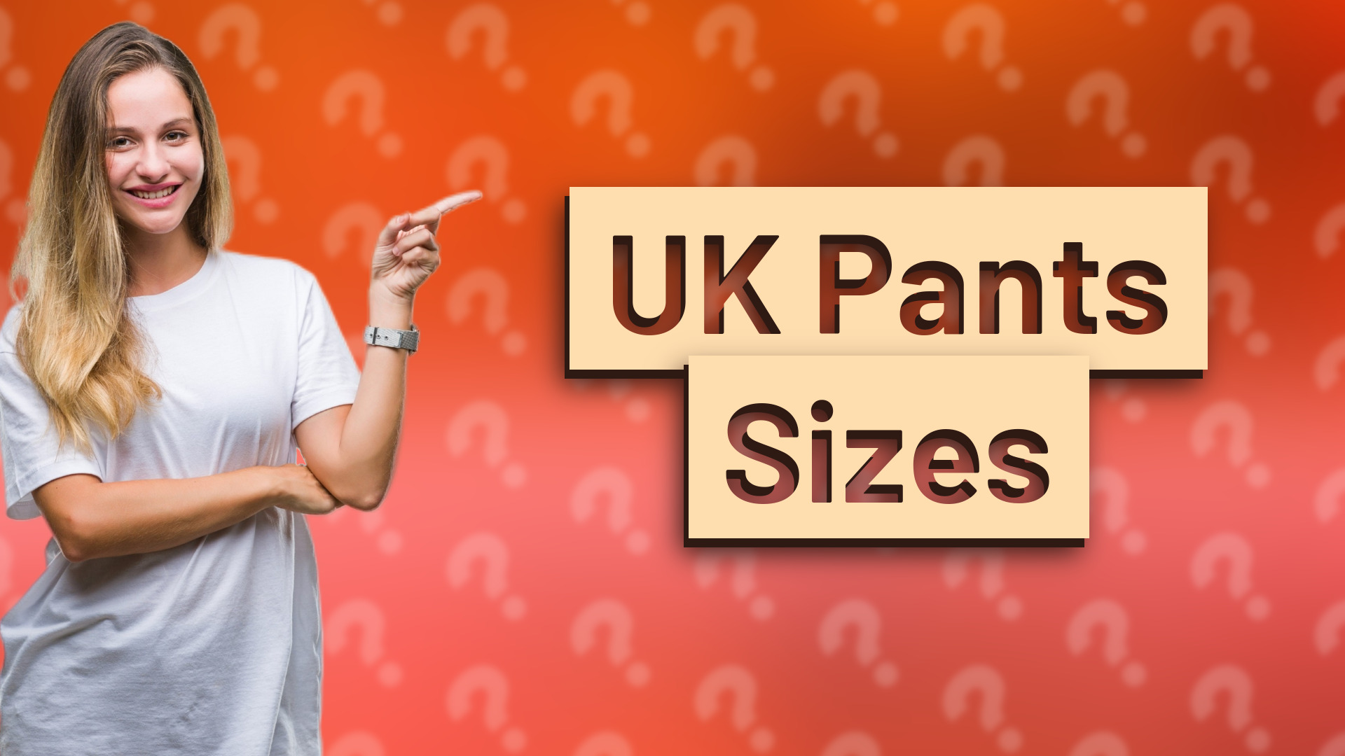 UK Pants Sizes
