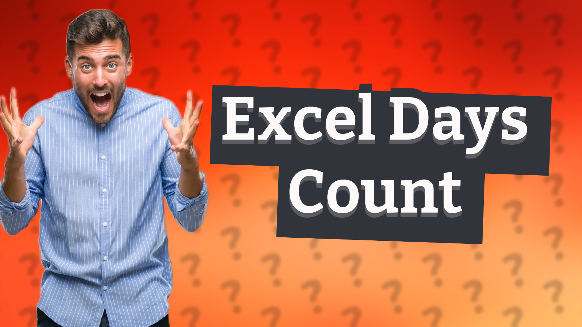 Excel Days Count
