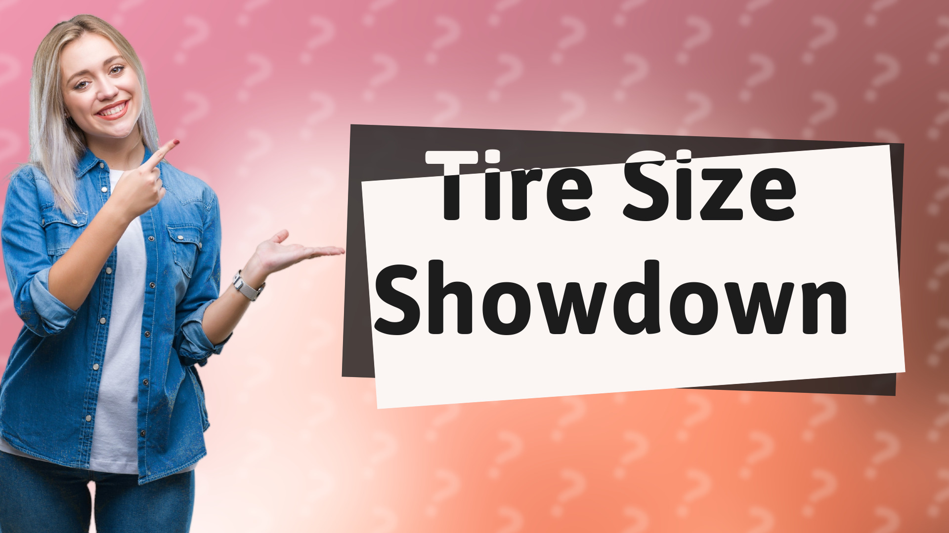 Tire Size Showdown
