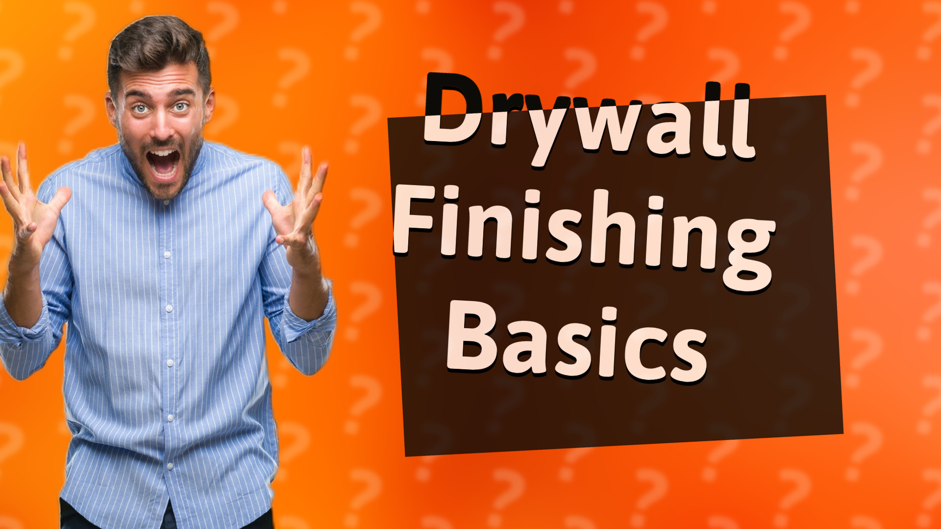 Drywall Finishing Basics