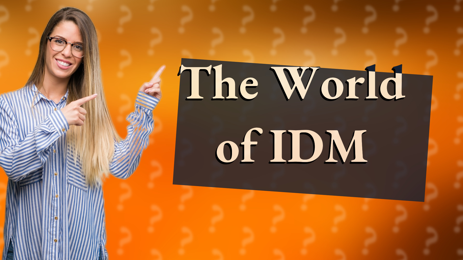 The World of IDM