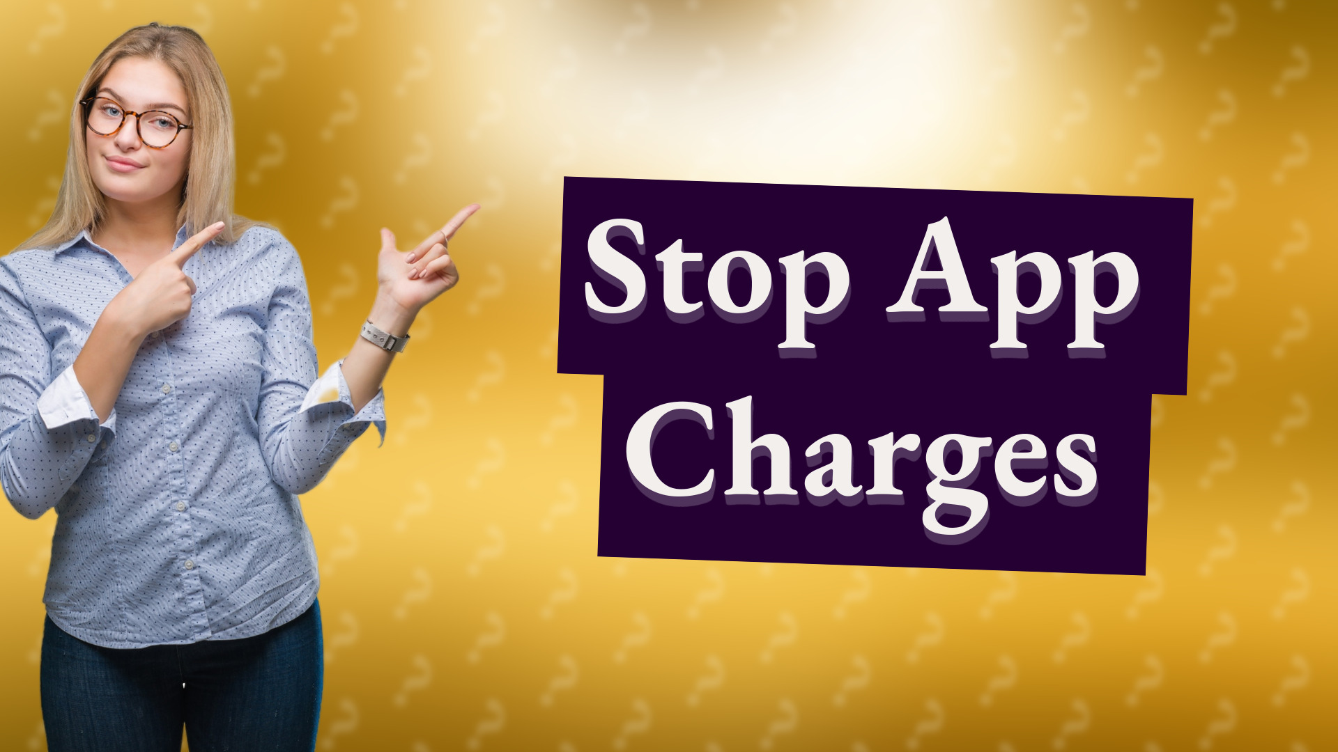 Stop App Charges