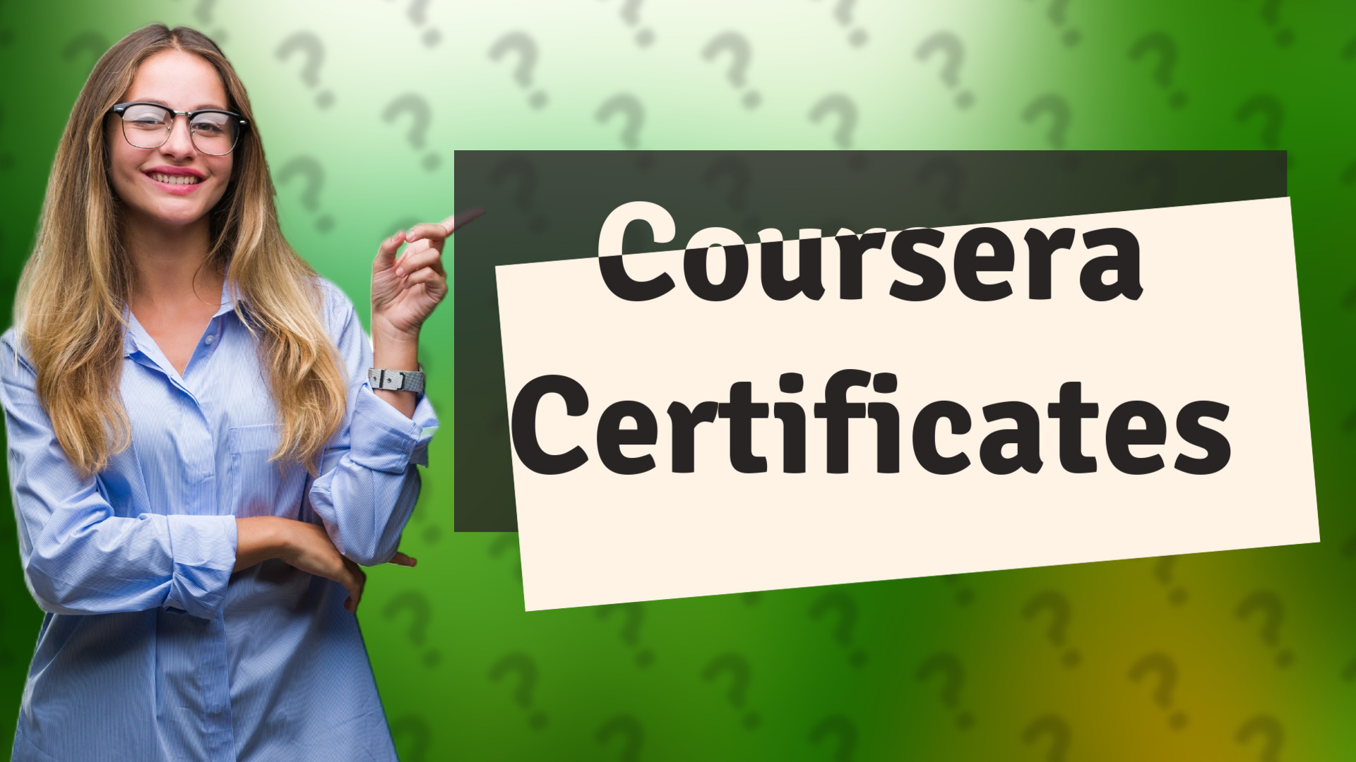 Coursera Certificates