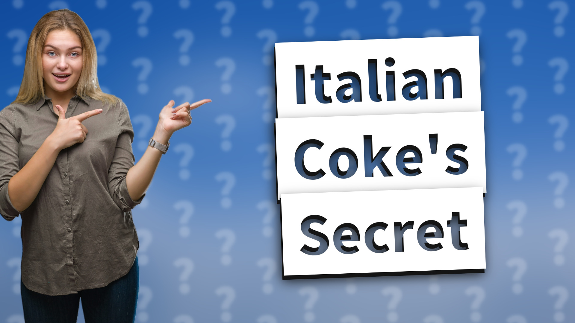 Italian Coke's Secret