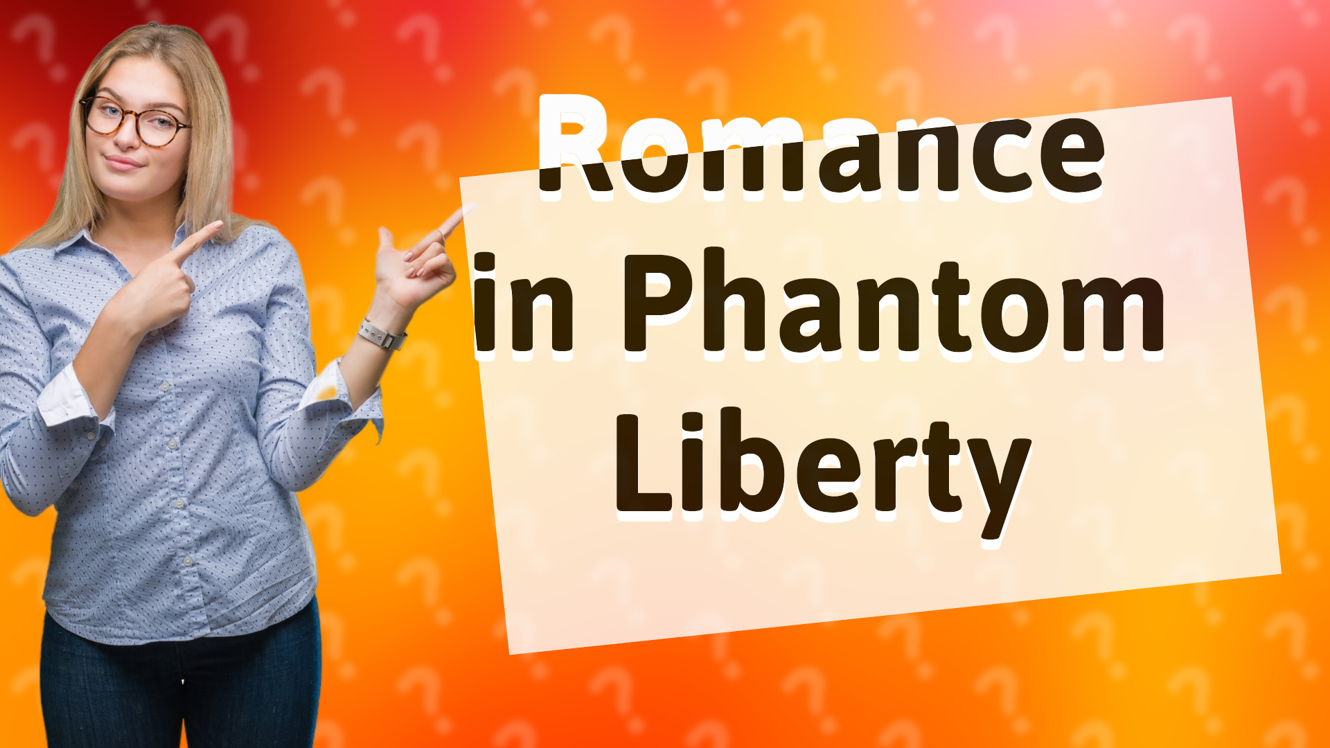 Romance in Phantom Liberty