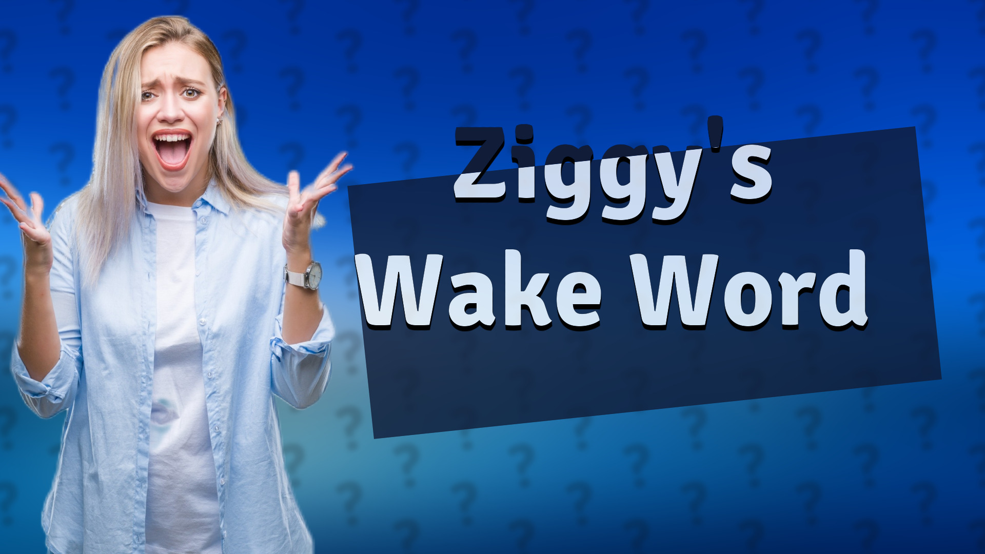 Ziggy's Wake Word