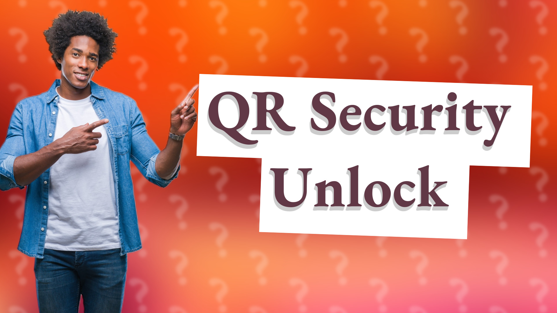 QR Security Unlock