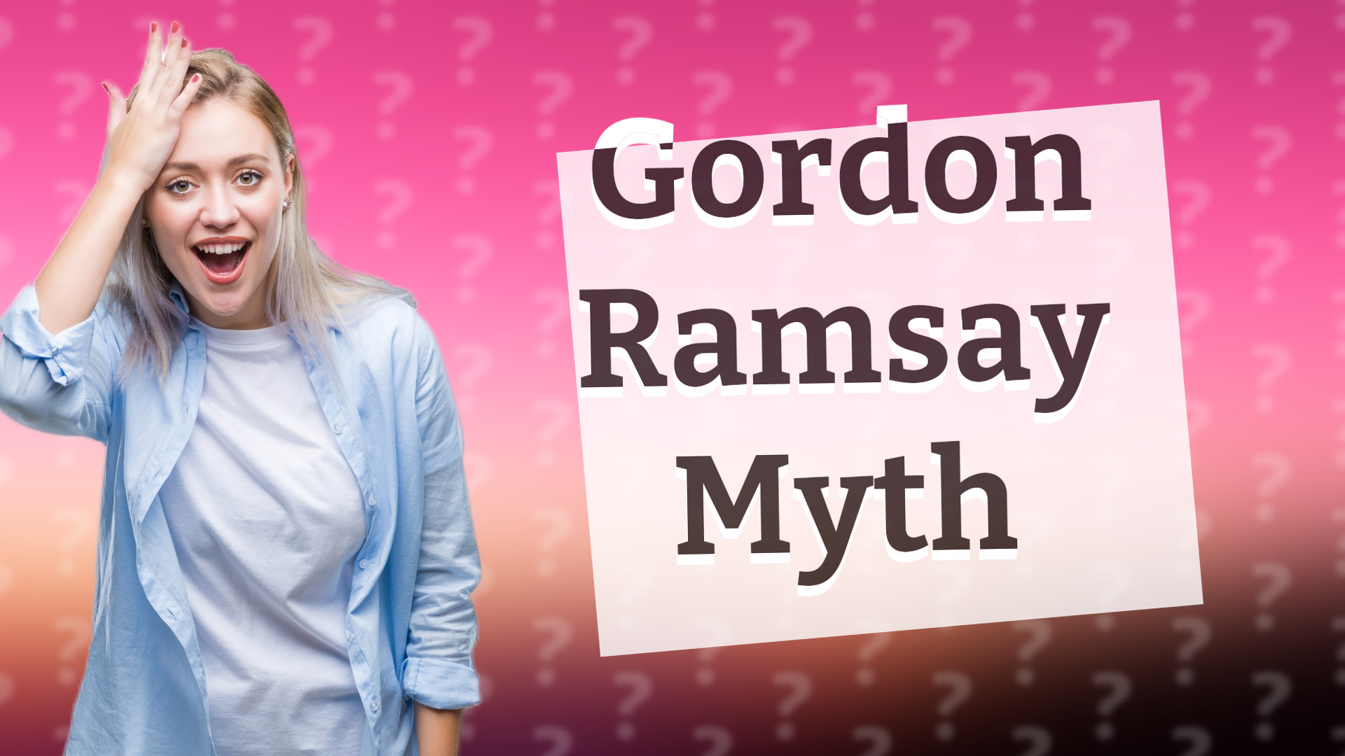Gordon Ramsay Myth