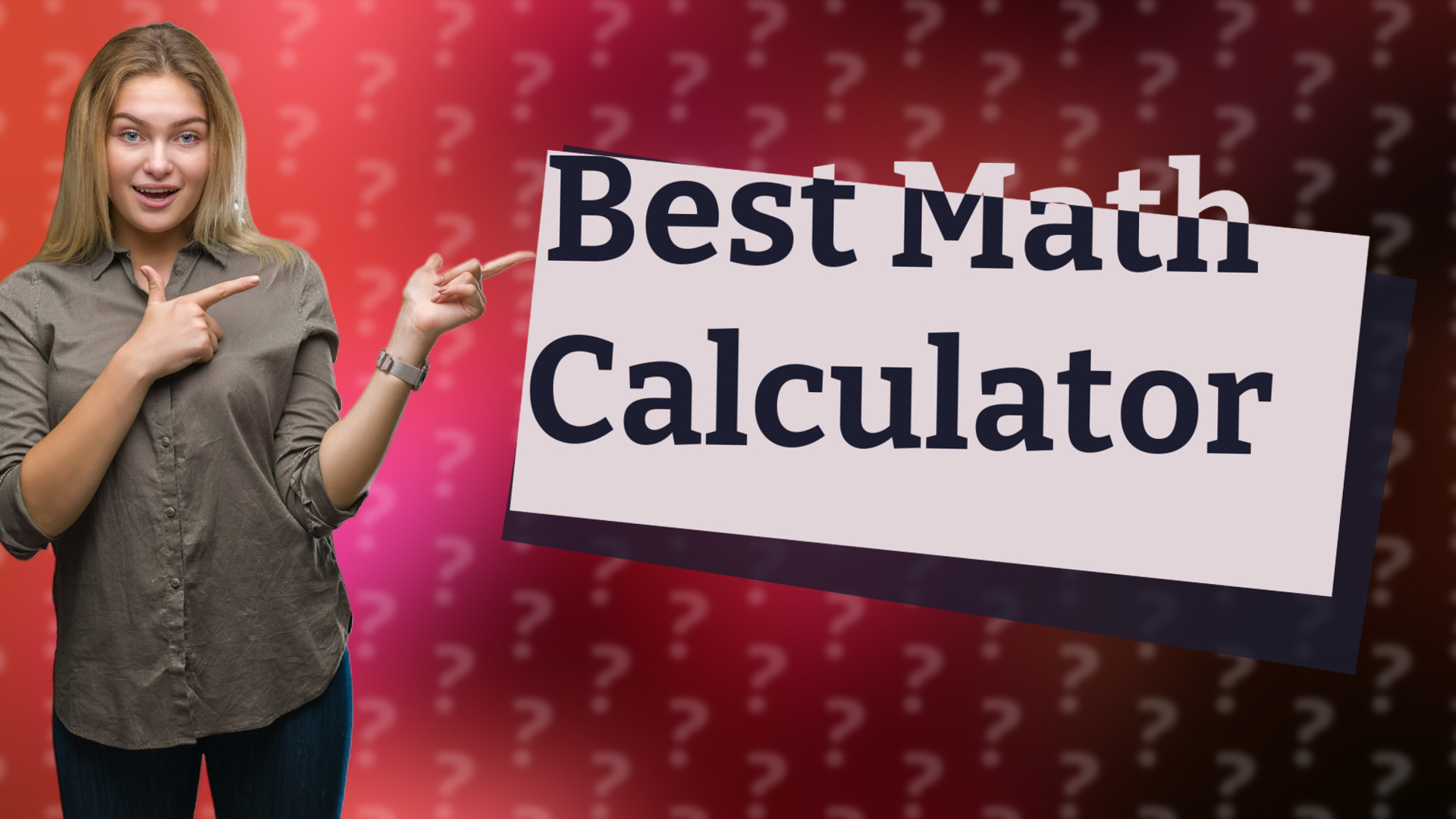Best Math Calculator