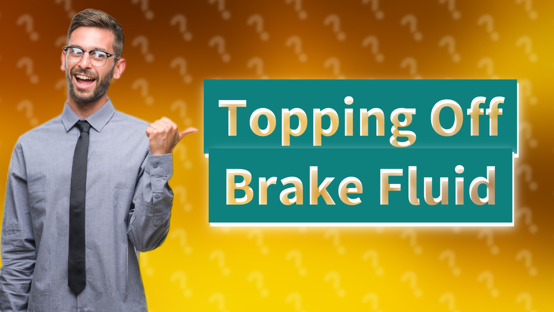 Topping Off Brake Fluid