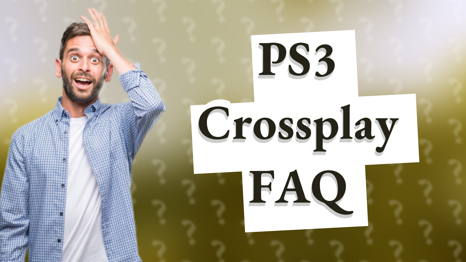 PS3 Crossplay FAQ