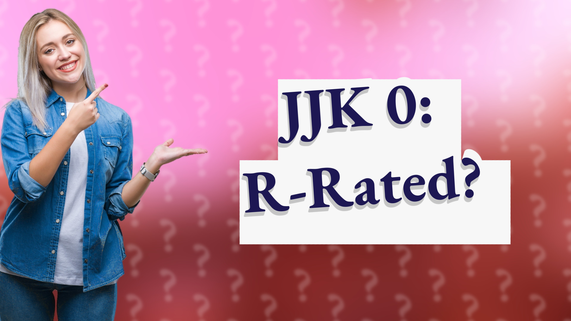 JJK 0: R-Rated?