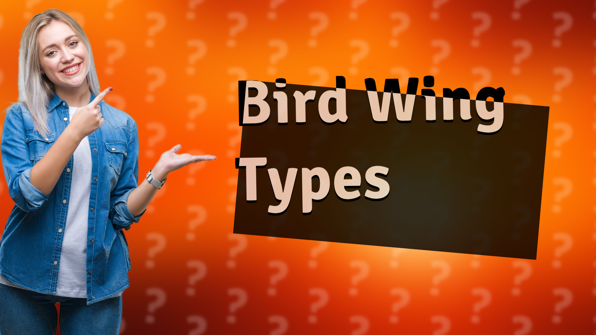 Bird Wing Types