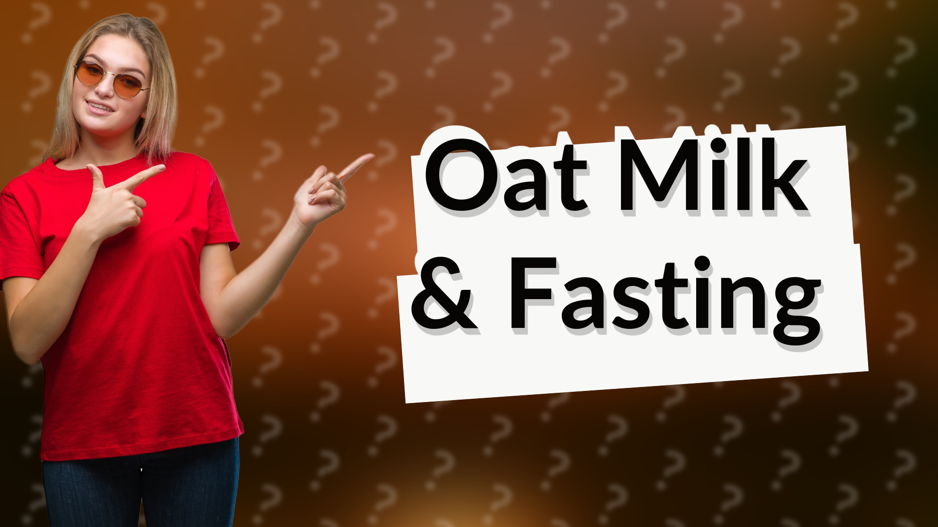 Oat Milk & Fasting