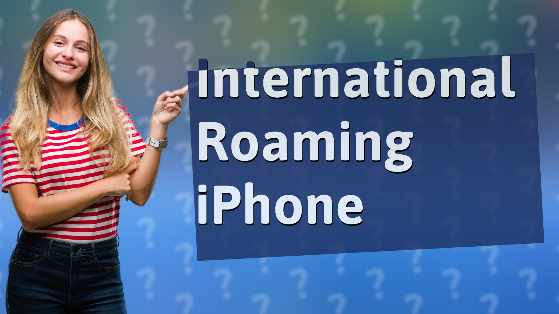 International Roaming iPhone