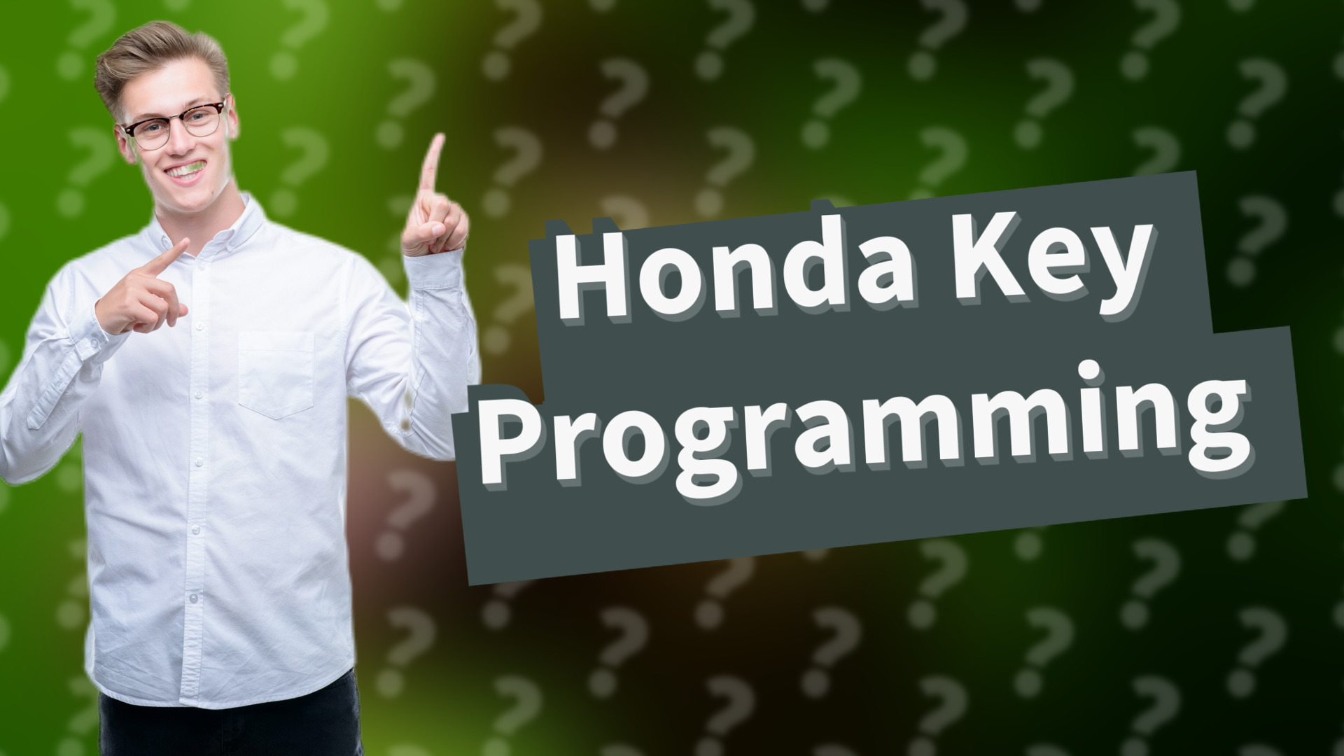 Honda Key Programming
