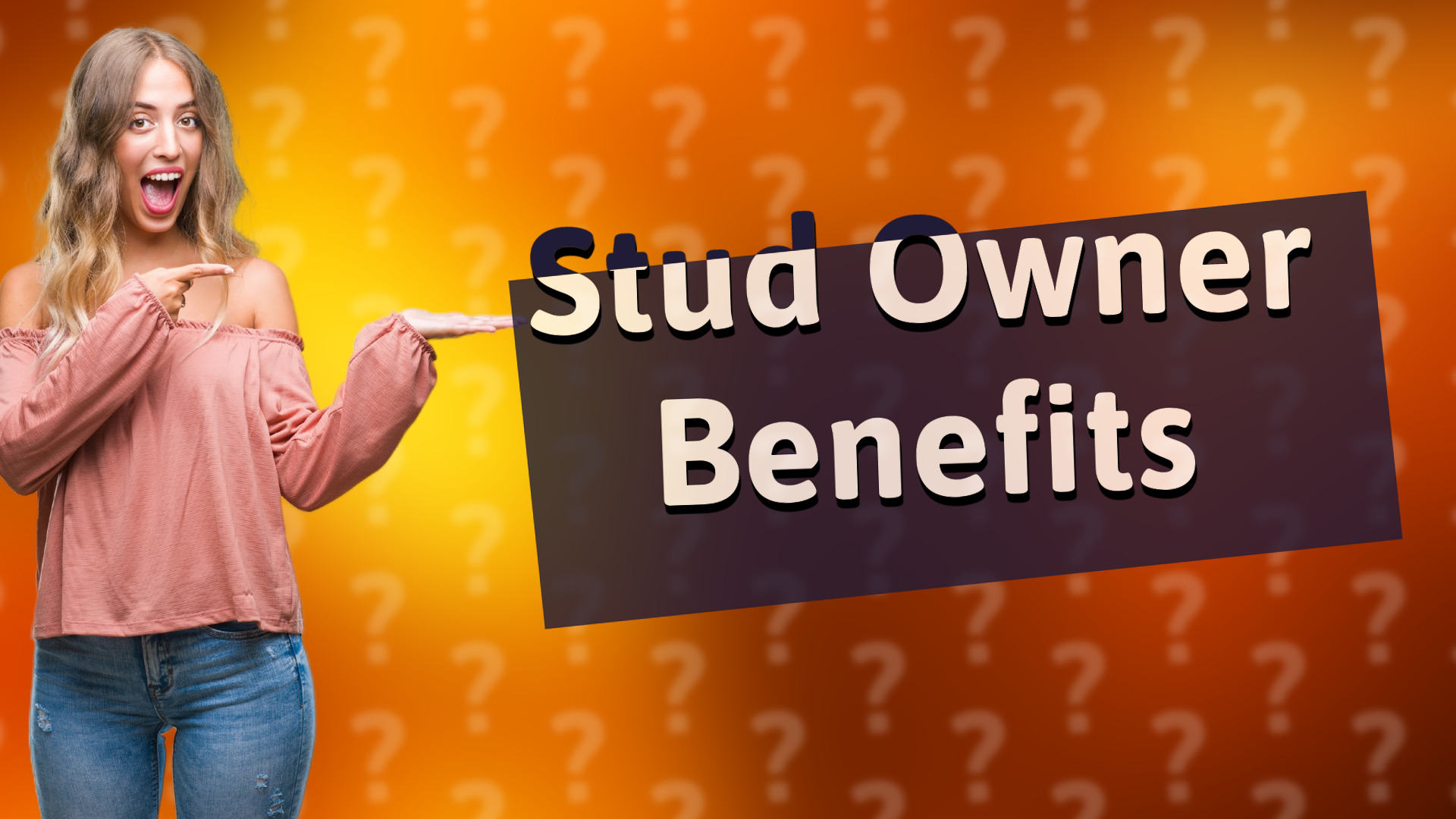 Stud Owner Benefits