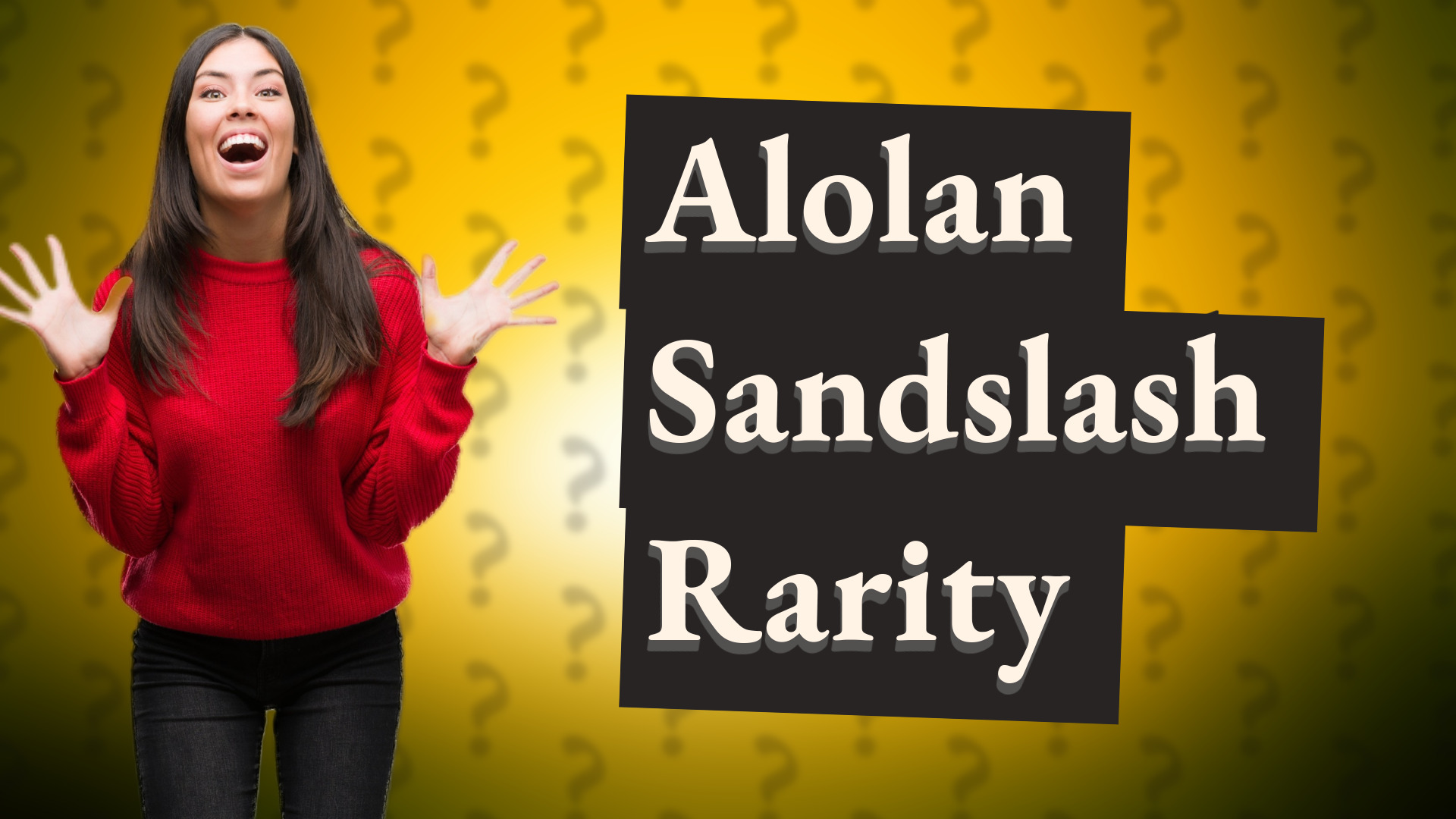 Alolan Sandslash Rarity