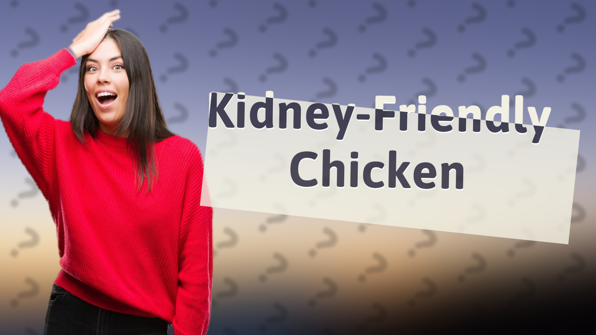 Kidney-Friendly Chicken