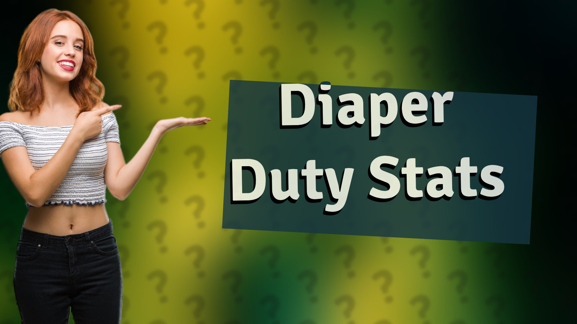 Diaper Duty Stats