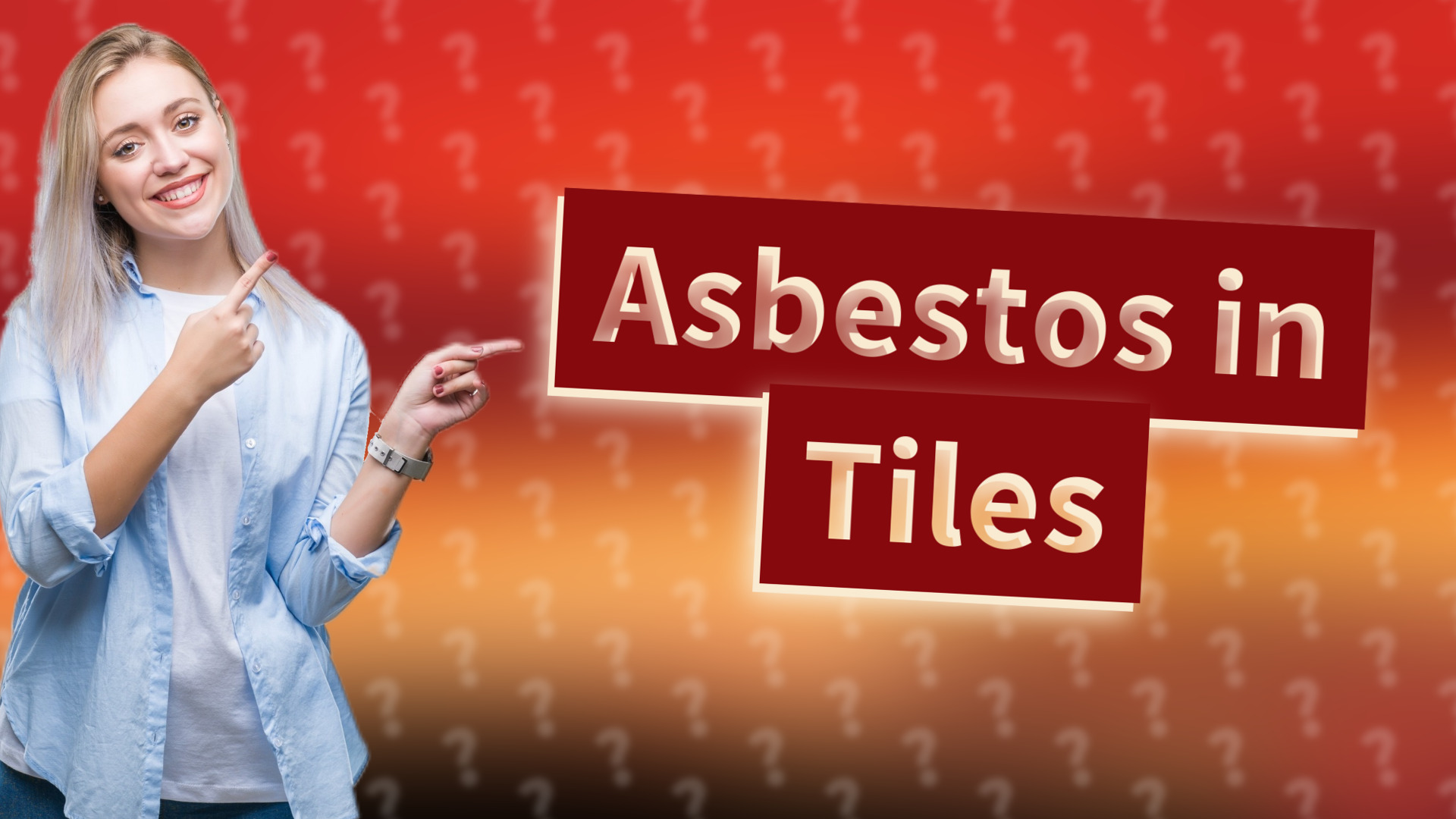 Asbestos in Tiles