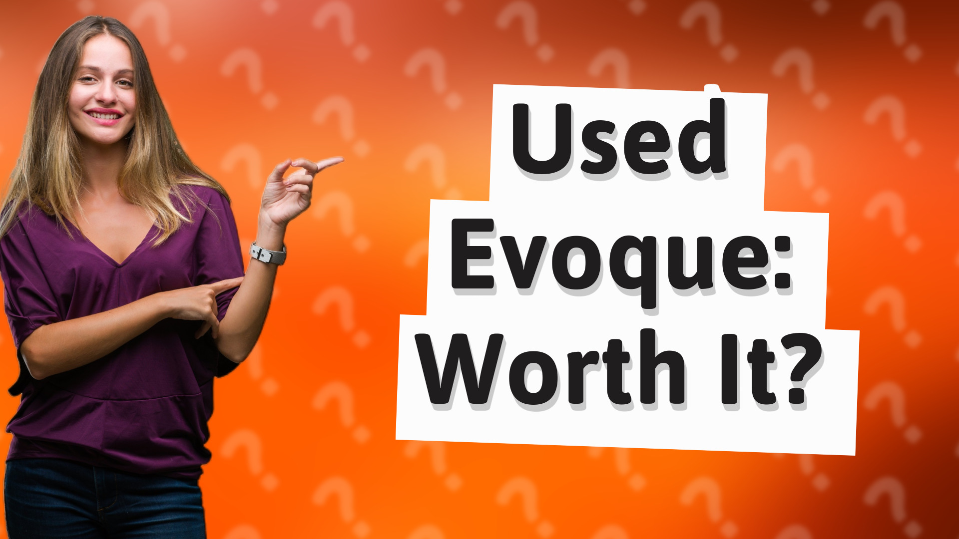 Used Evoque: Worth It?