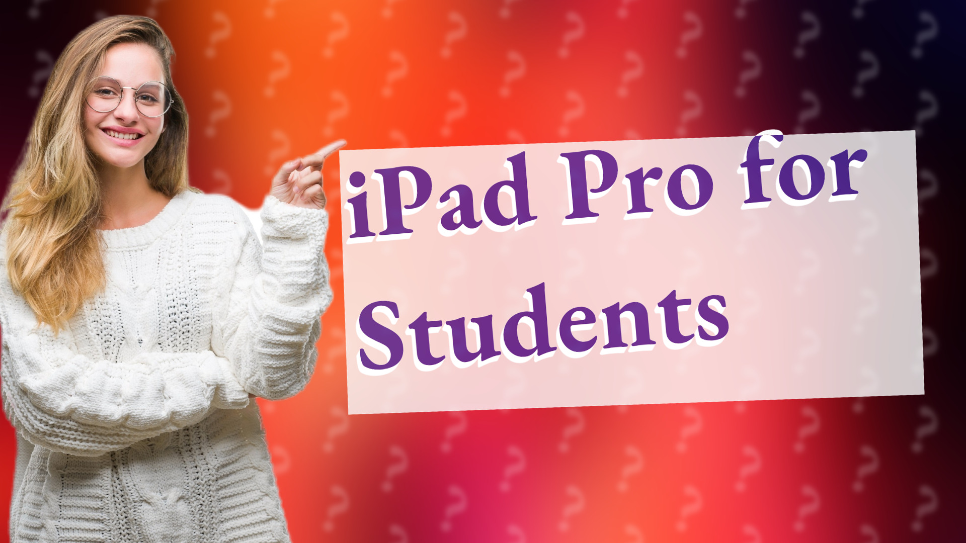iPad Pro for Students