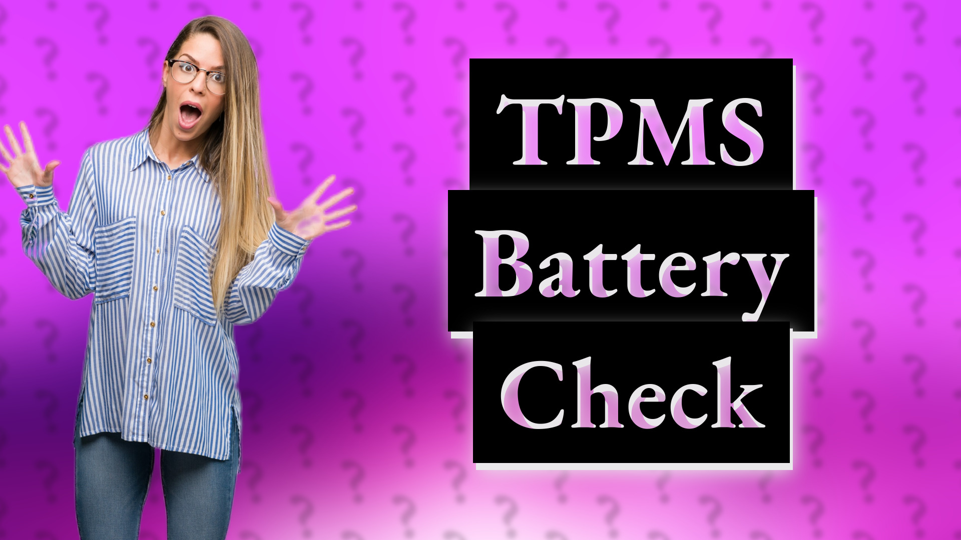TPMS Battery Check