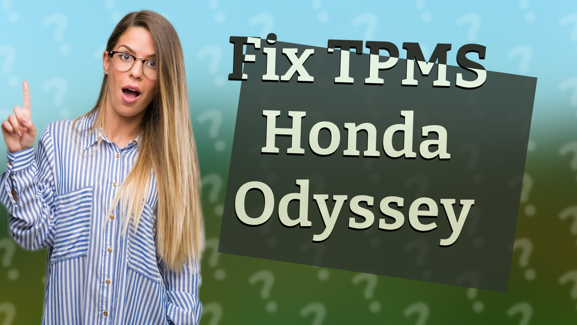 Fix TPMS Honda Odyssey