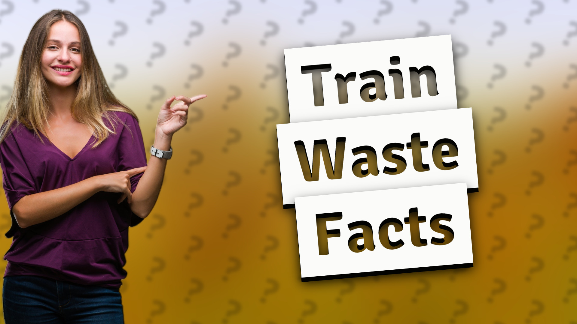 Train Waste Facts