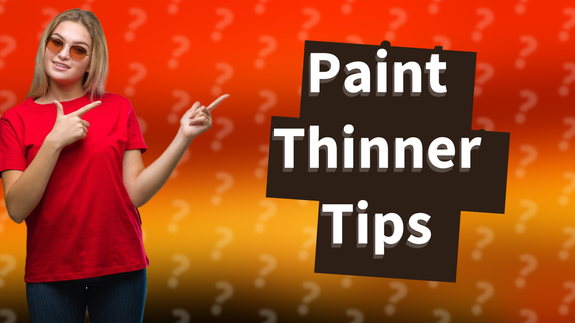 Paint Thinner Tips