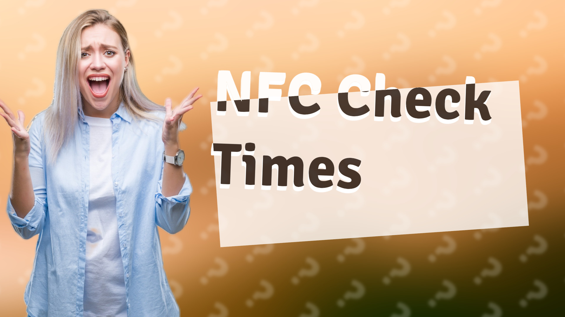 NFC Check Times
