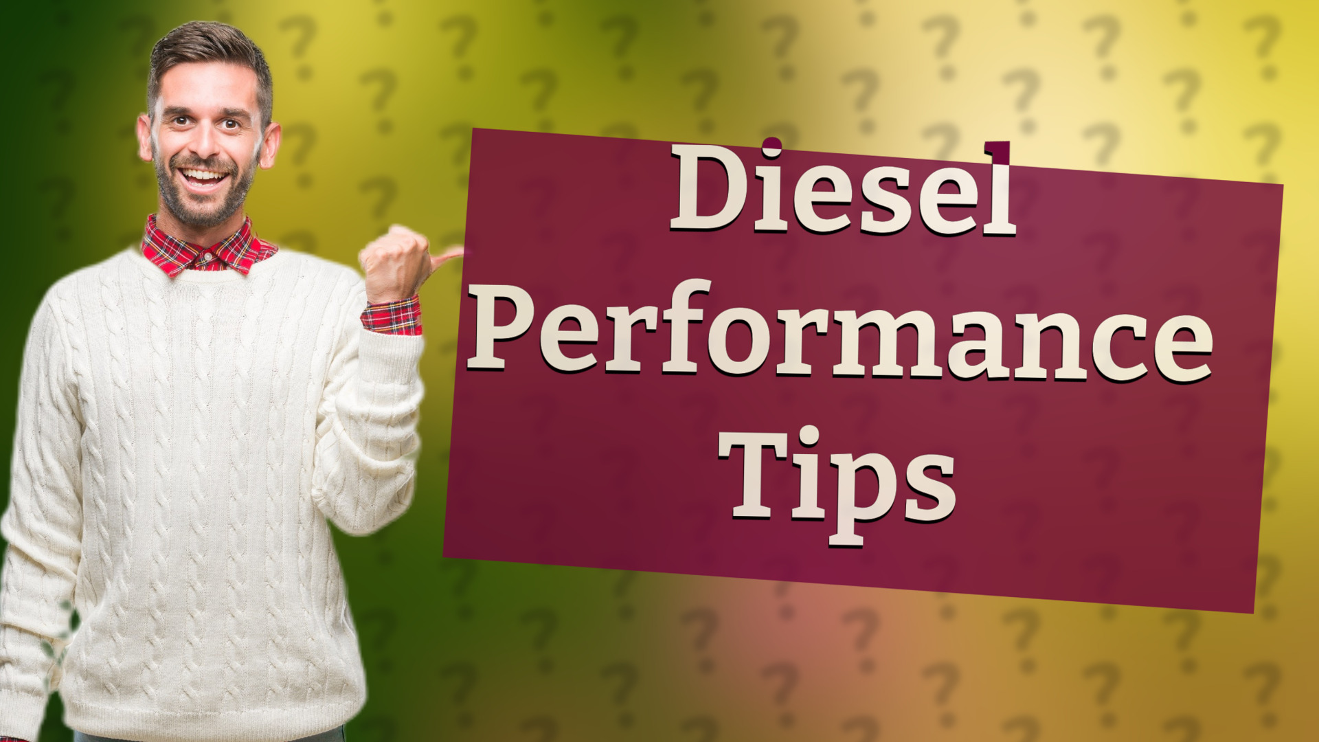 Diesel Performance Tips