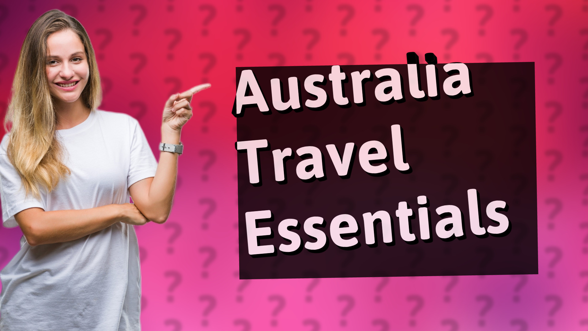 Australia Travel Essentials