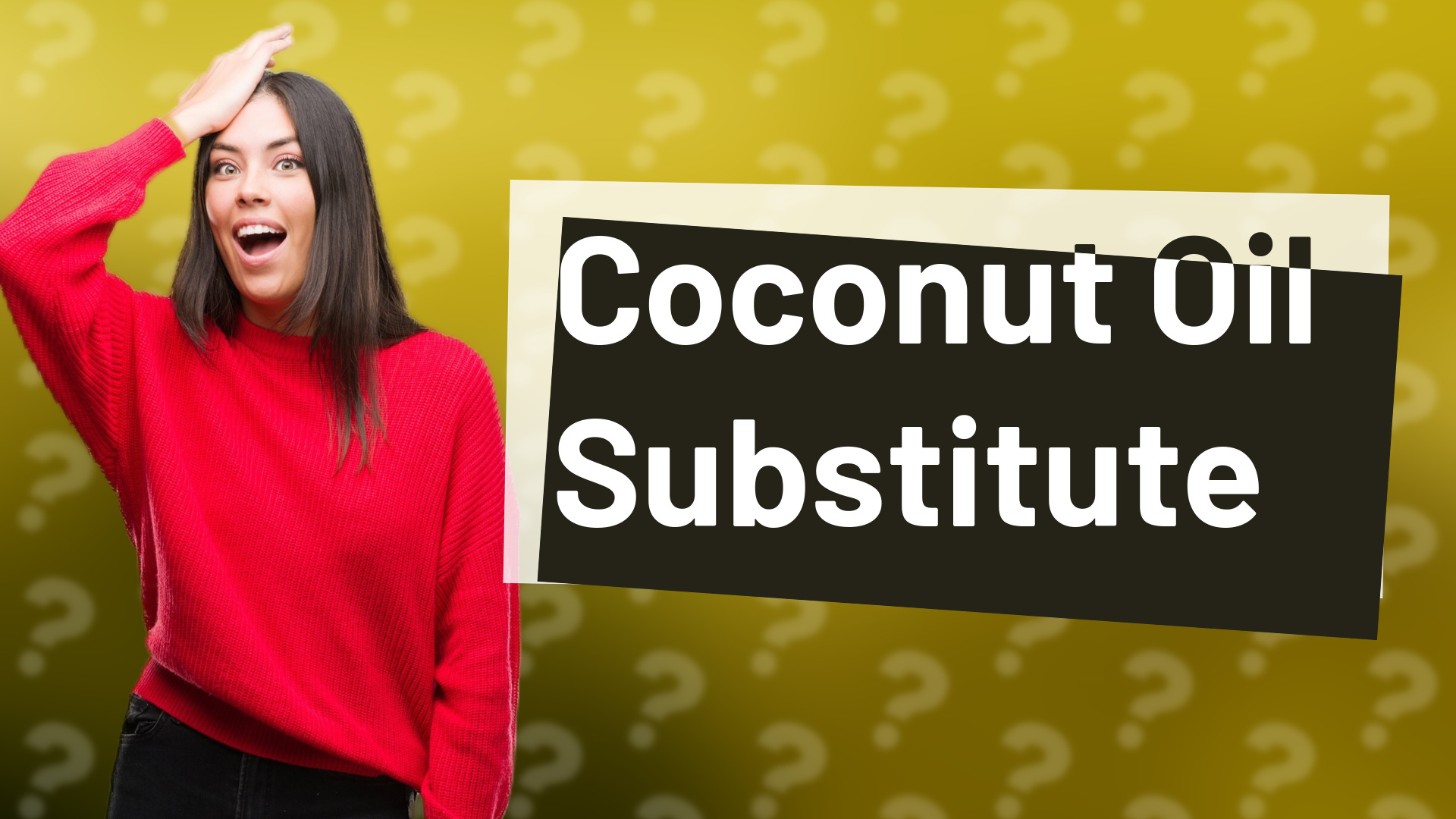 Coconut Oil Substitute