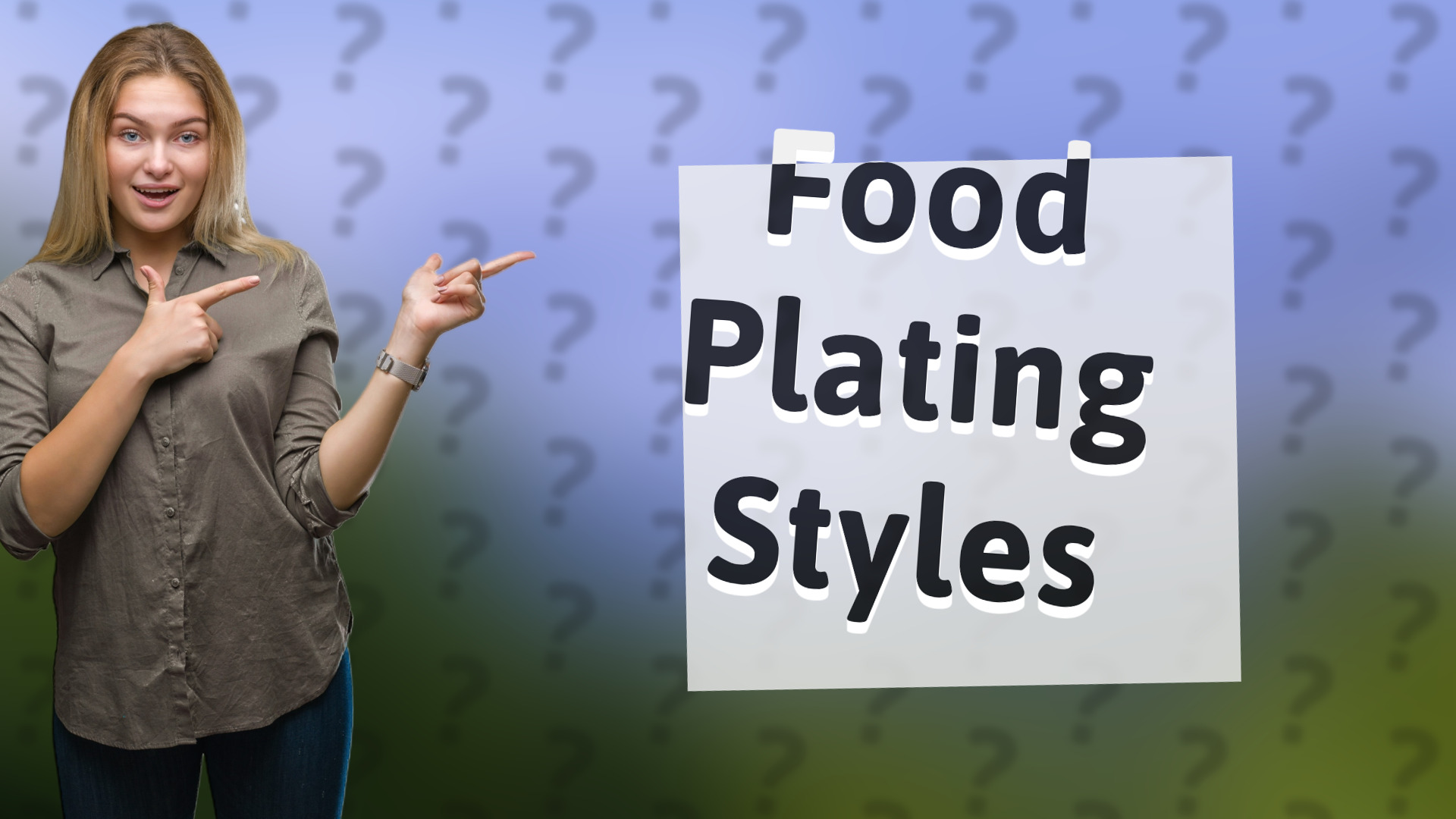 Food Plating Styles