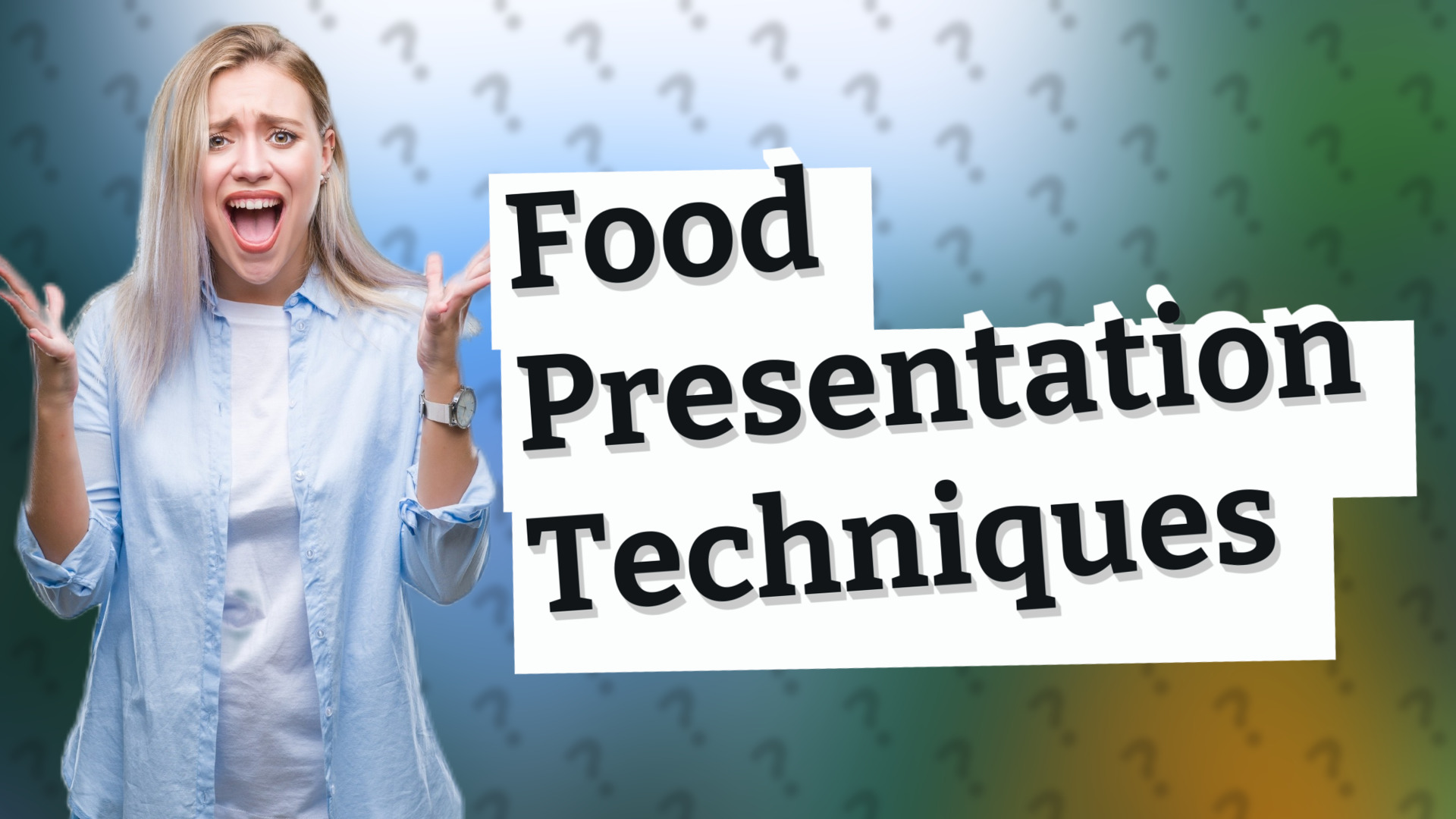 Food Presentation Techniques