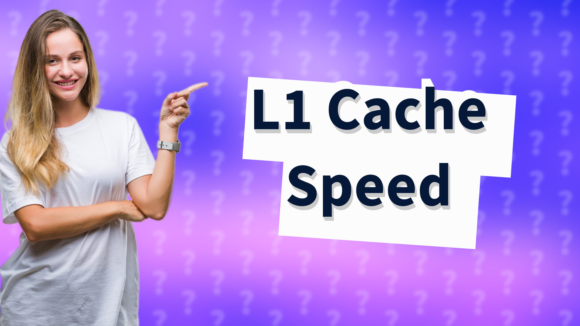 L1 Cache Speed