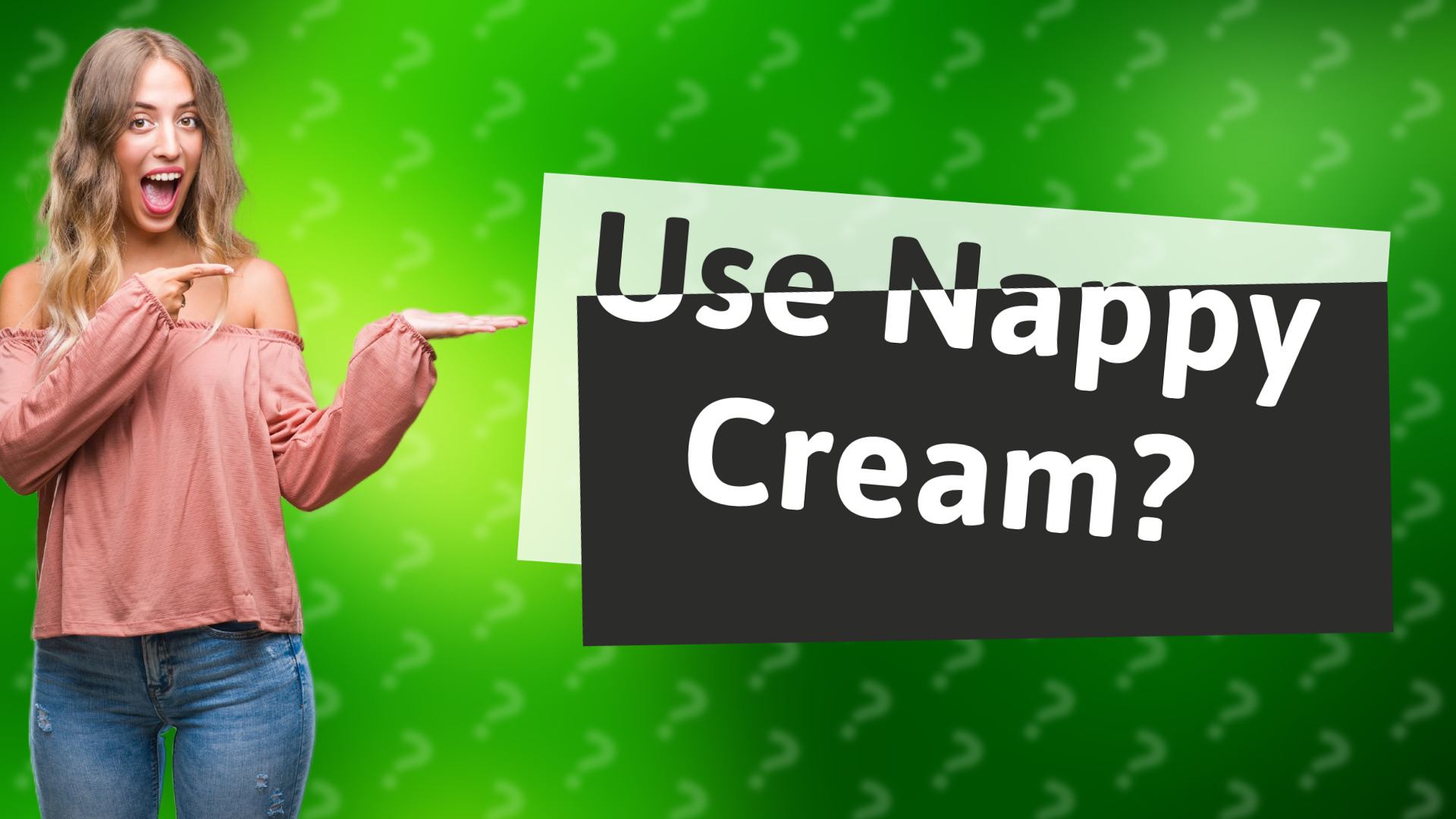 Use Nappy Cream?