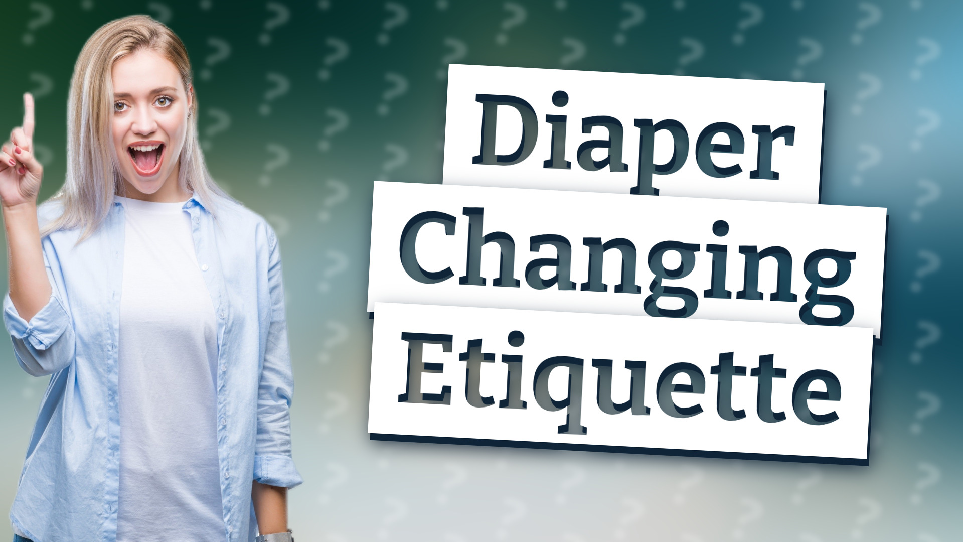 Diaper Changing Etiquette