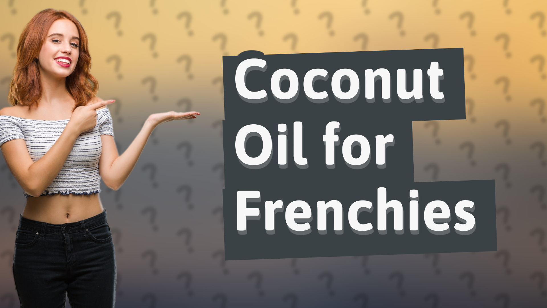 Coconut Oil for Frenchies
