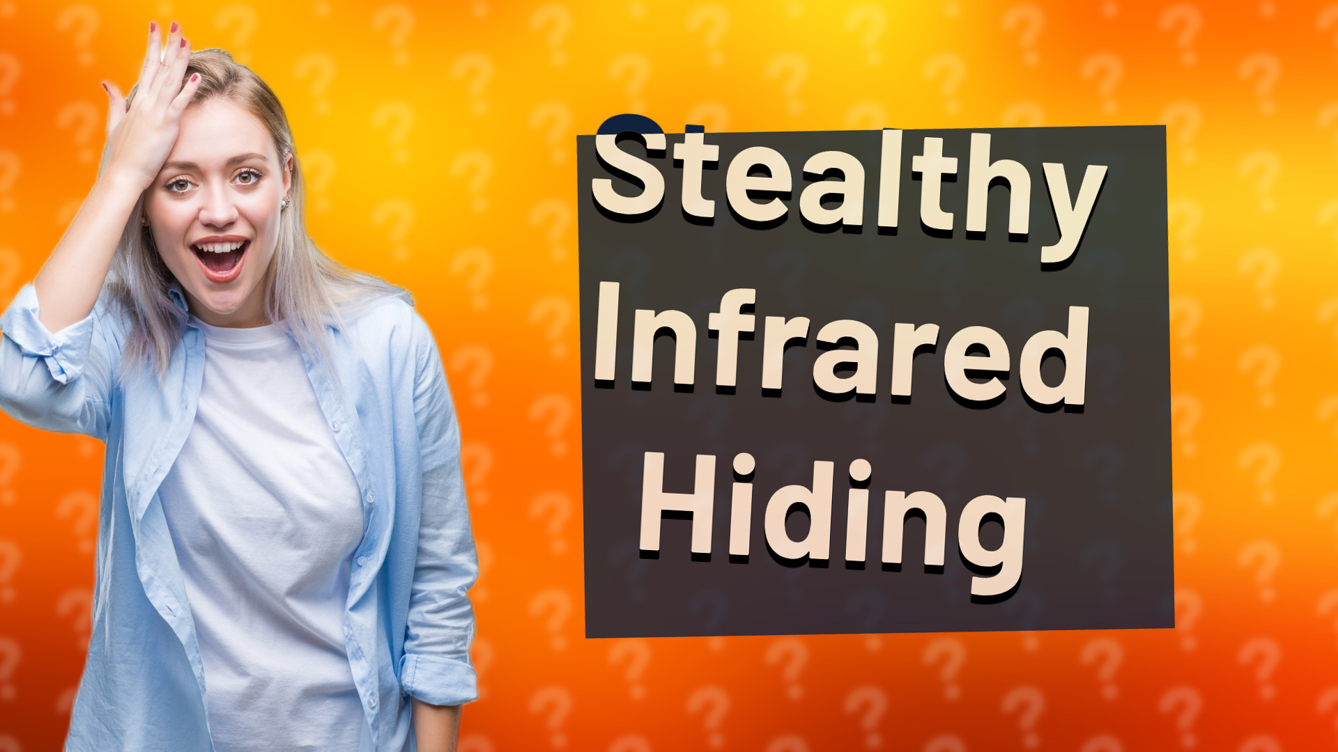 Stealthy Infrared Hiding