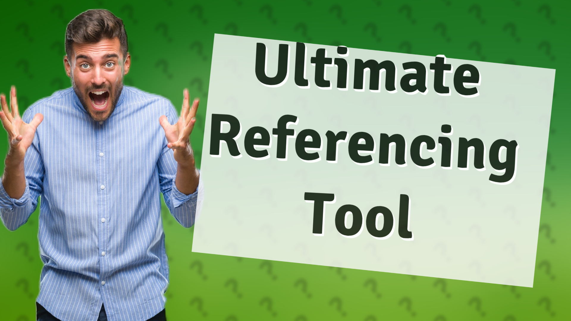 Ultimate Referencing Tool