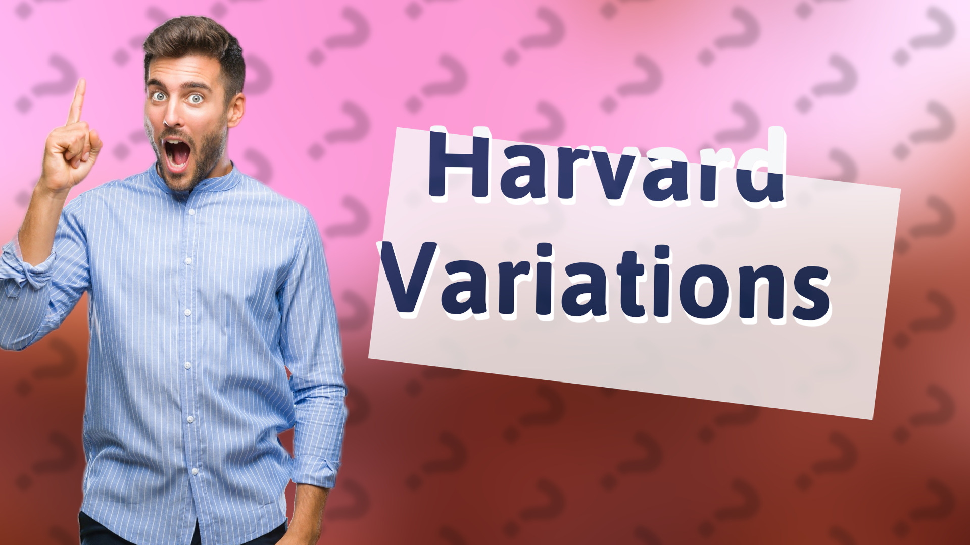 Harvard Variations
