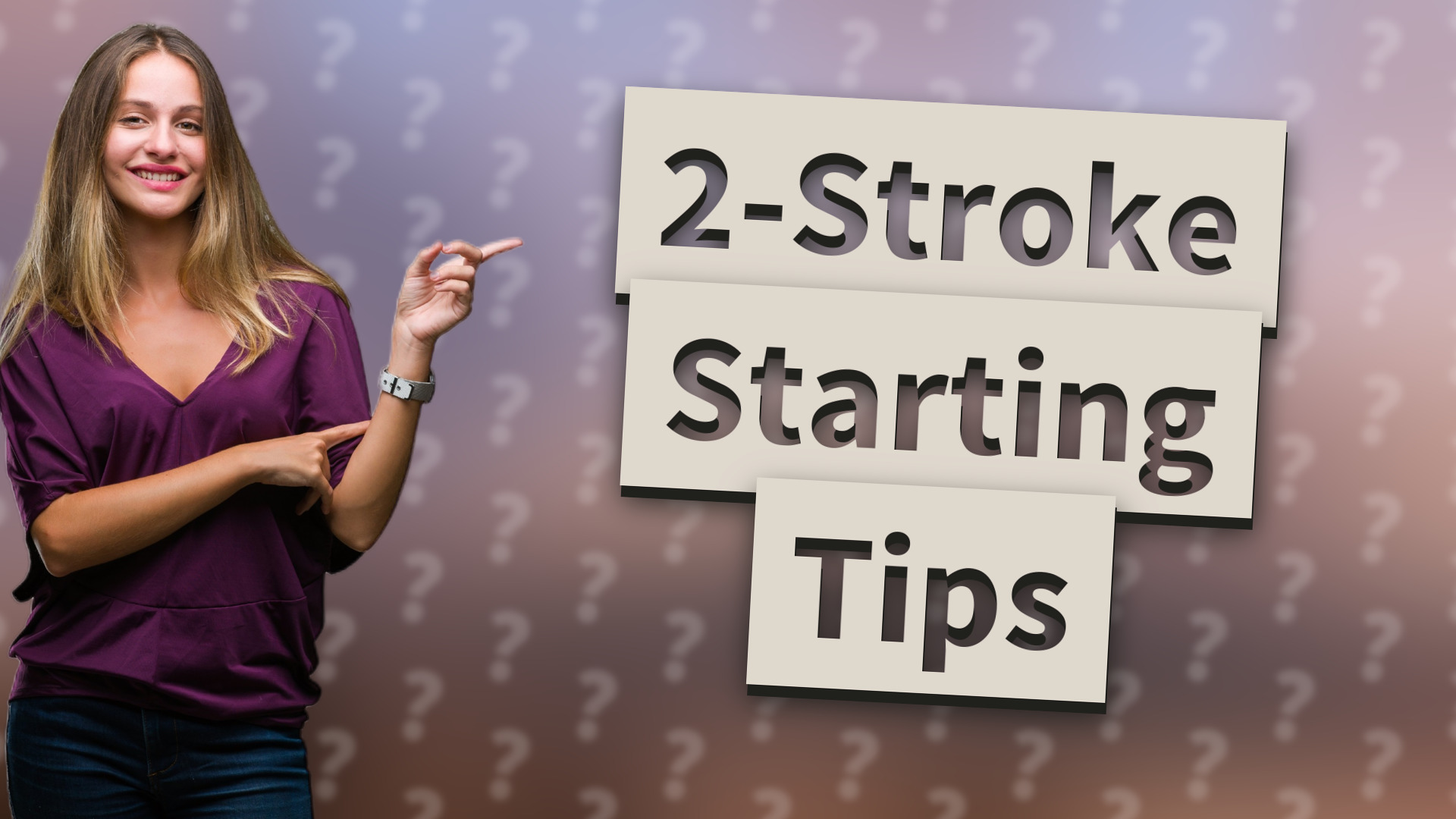 2-Stroke Starting Tips