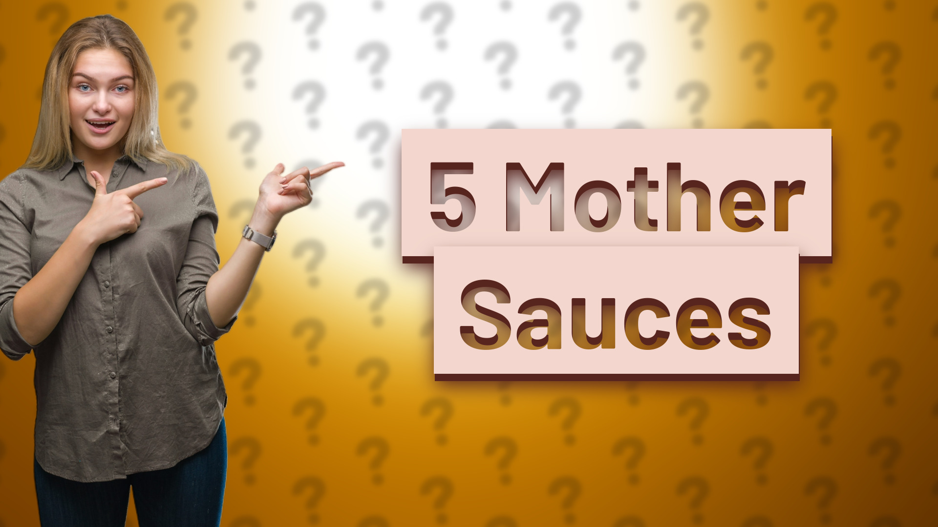 5 Mother Sauces