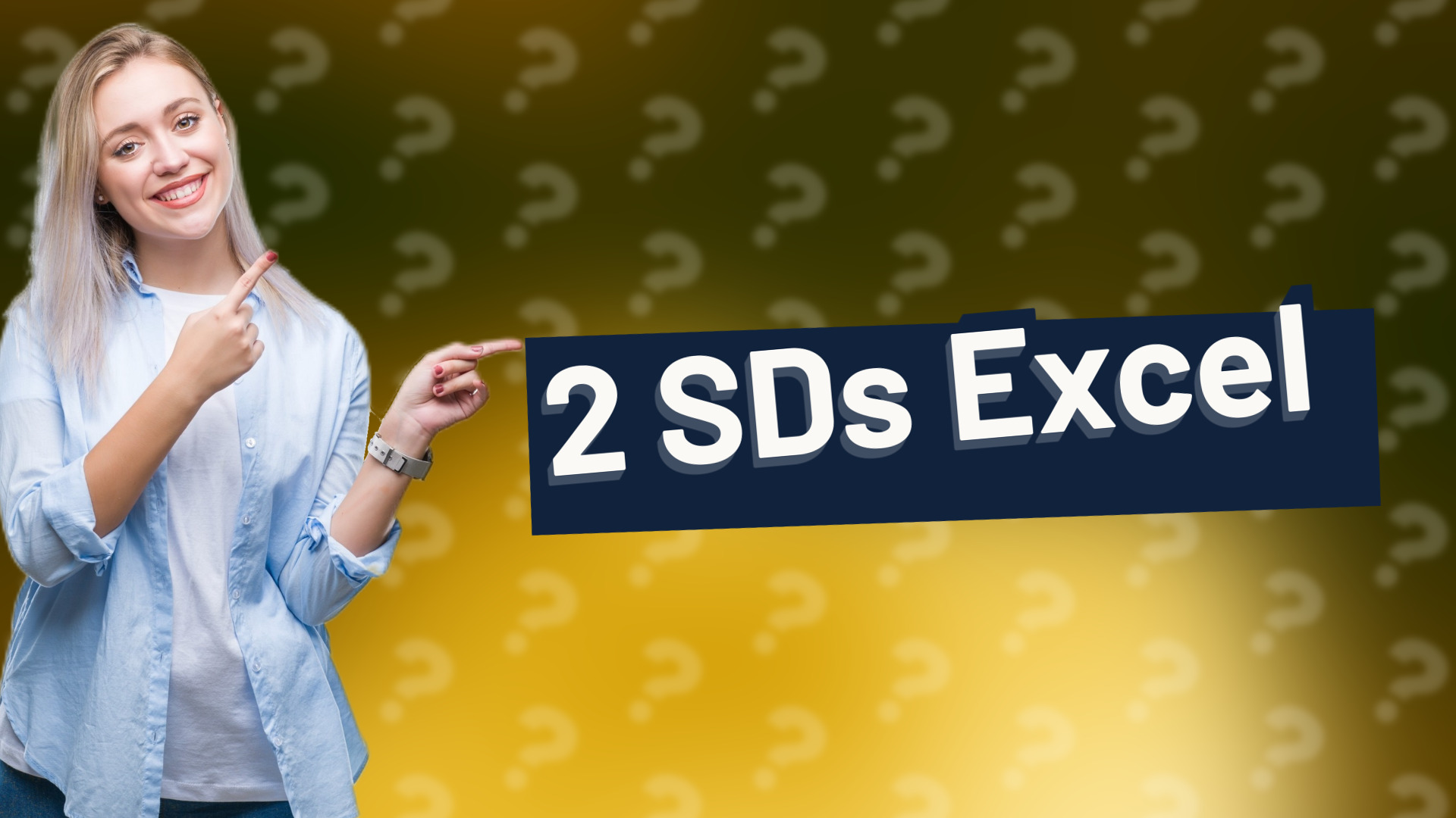 2 SDs Excel