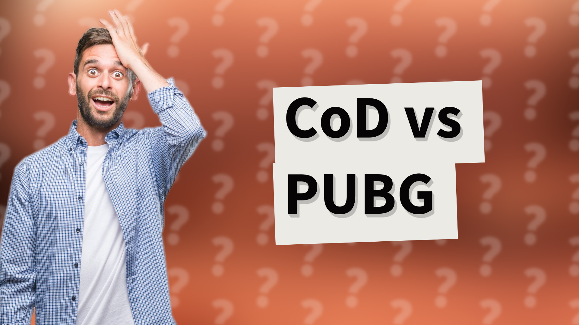 CoD vs PUBG
